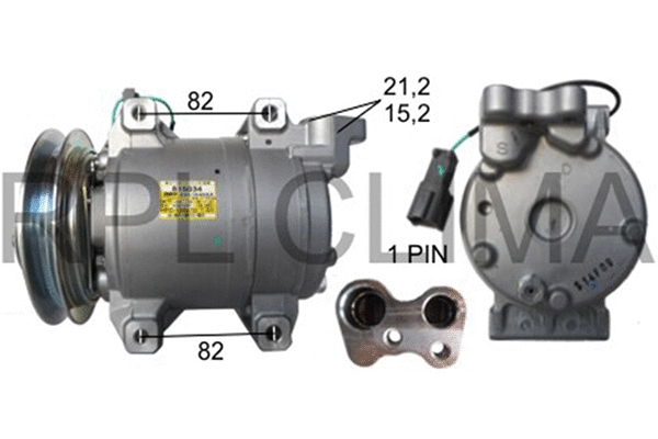 Compressor, air conditioning (APCOHT0007)