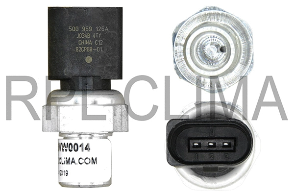 Pressure Switch, air conditioning (APPRVW0014)