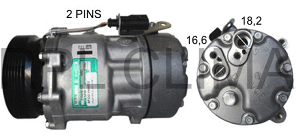 Compressor, air conditioning (APCOVW0012)
