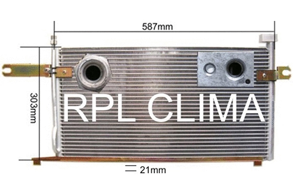 Condenser, air conditioning (APCDNI0009)