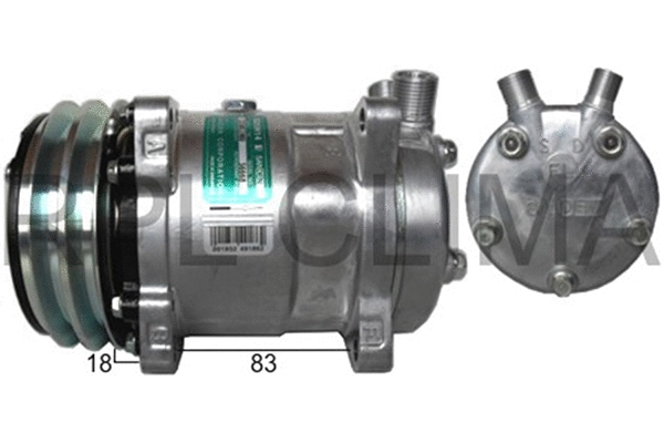 Compressor, air conditioning (APCOSD0537)