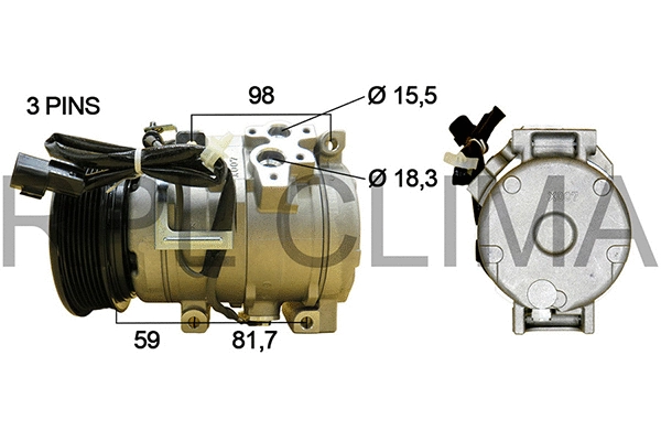 Compressor, air conditioning (APCOMI0048)
