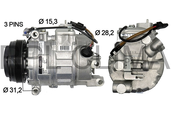 Compressor, air conditioning (APCOBW0076)