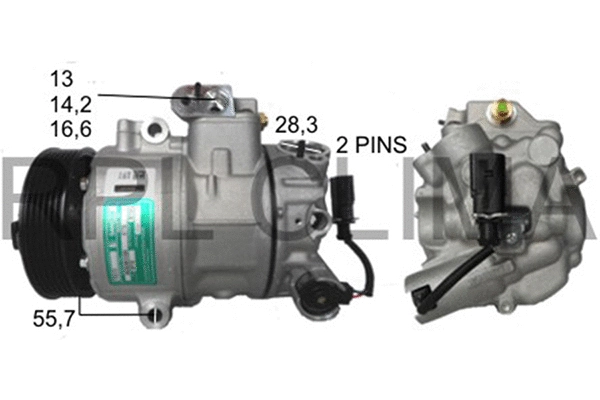 Compressor, air conditioning (APCOVW5010)