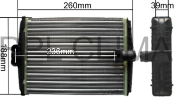 Heat Exchanger, interior heating (APCHMB1003)
