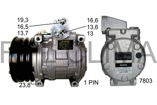 Compressor, air conditioning (APCOJD0008)