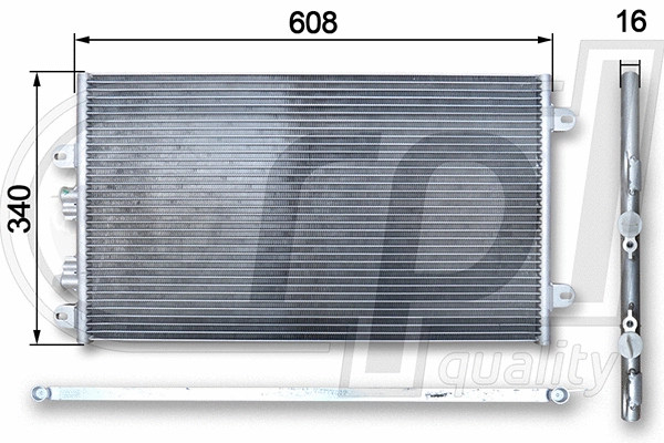 Condenser, air conditioning (APCDAR5017)