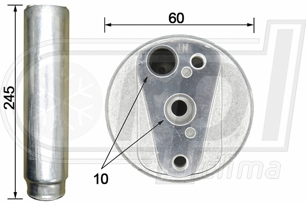 Dryer, air conditioning (APFLKM0001)