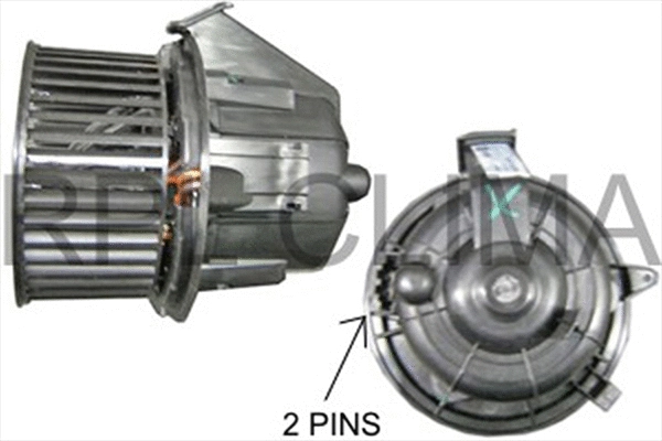 Electric Motor, interior blower (APVTCI5036)