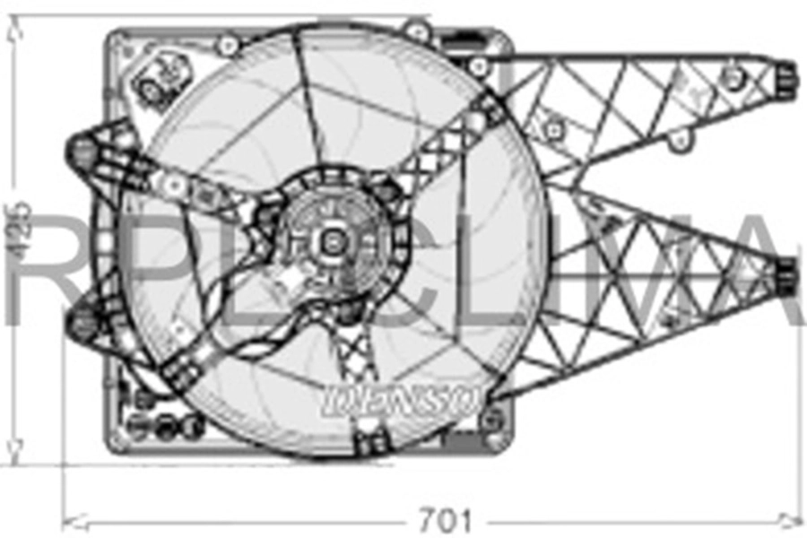 Fan, engine cooling (APELAR0024)