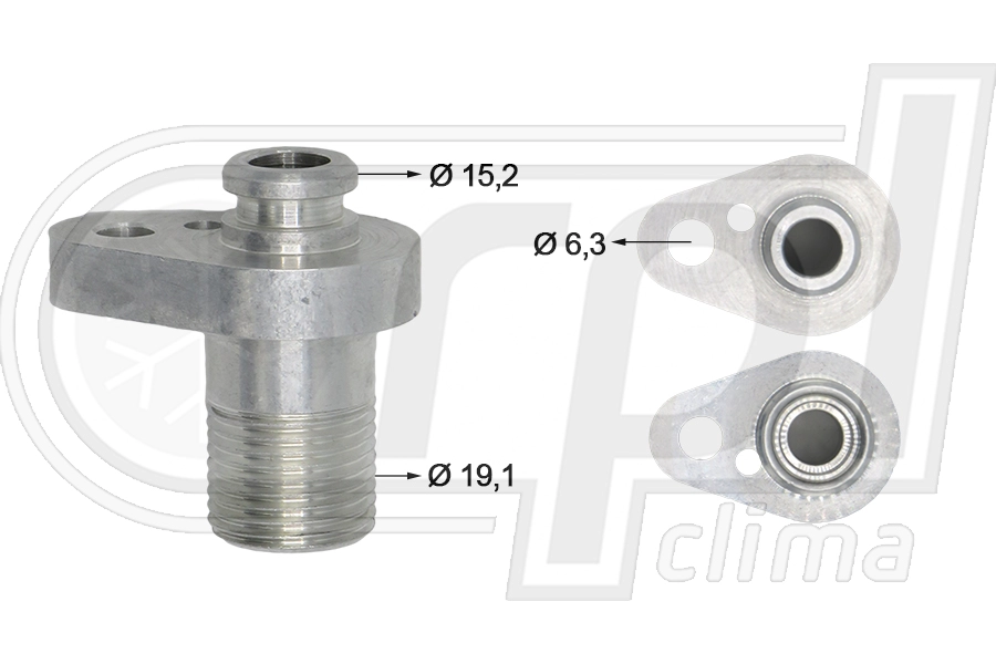 Connecting Tube, refrigerant line (APRC932008)