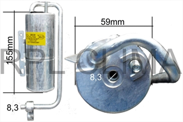 Dryer, air conditioning (APFLOP0015)