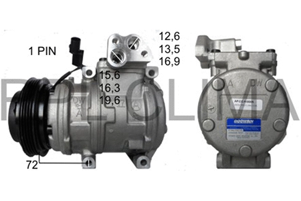 Compressor, air conditioning (APCOKI5005)