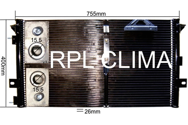 Condenser, air conditioning (APCDCH0012)