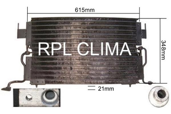 Condenser, air conditioning (APCDCI0009)
