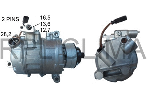Compressor, air conditioning (APCOAU0044)