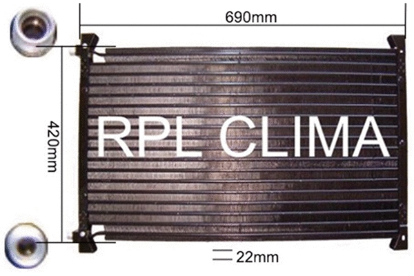 Condenser, air conditioning (APCDVO0015)