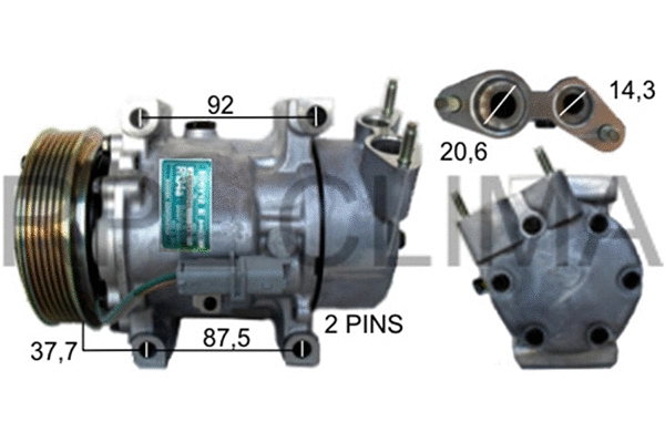 Compressor, air conditioning (APCOCI0023)