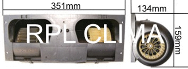 Electric Motor, interior blower (APVTDF0001)