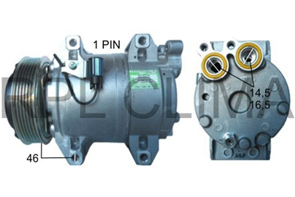 Compressor, air conditioning (APCOVO5026)