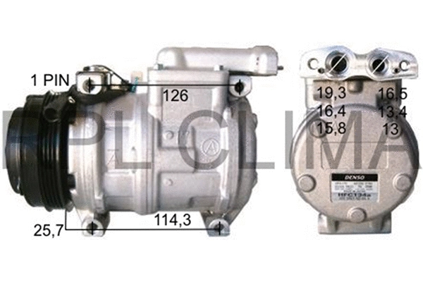Compressor, air conditioning (APCOIV0007)
