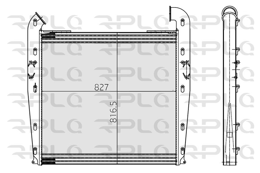 Charge Air Cooler (APITSC5001)