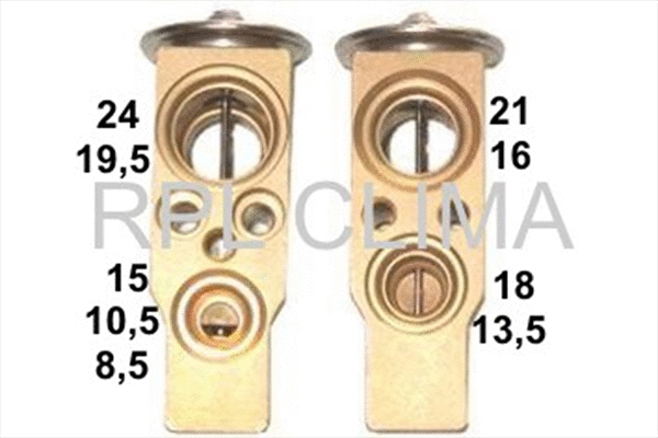 Injector Nozzle, expansion valve (APVXOP0002)