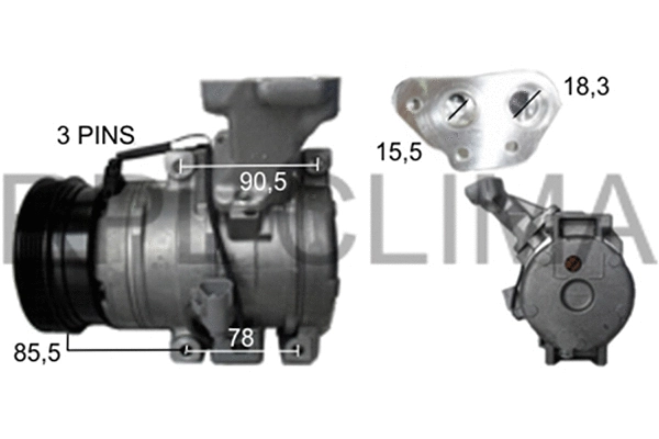 Compressor, air conditioning (APCOTO0052)