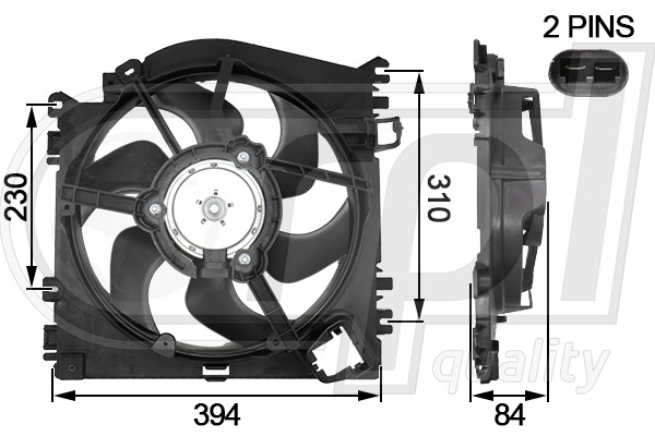 Fan, engine cooling (APELRE5016)