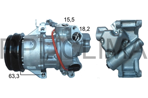 Compressor, air conditioning (APCOTO0065)
