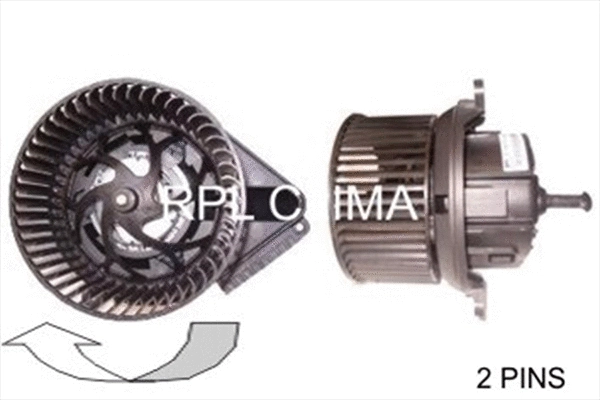Electric Motor, interior blower (APVTMB0029)