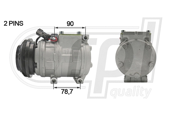 Compressor, air conditioning (APCOCH5006)