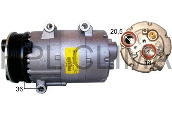 Compressor, air conditioning (APCOVO0041)