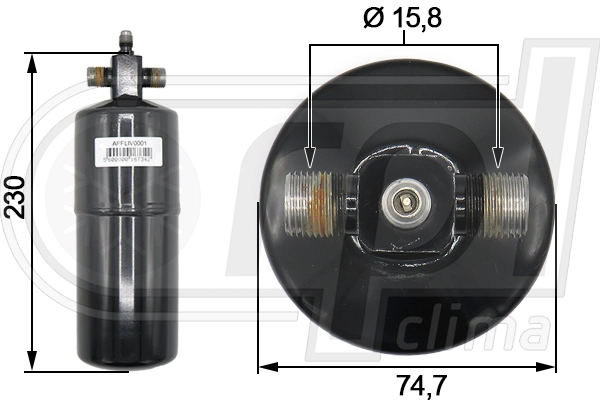 Dryer, air conditioning (APFLIV0001)