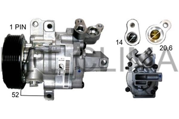 Compressor, air conditioning (APCOCI5039)