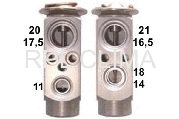 Injector Nozzle, expansion valve (APVXLR0001)