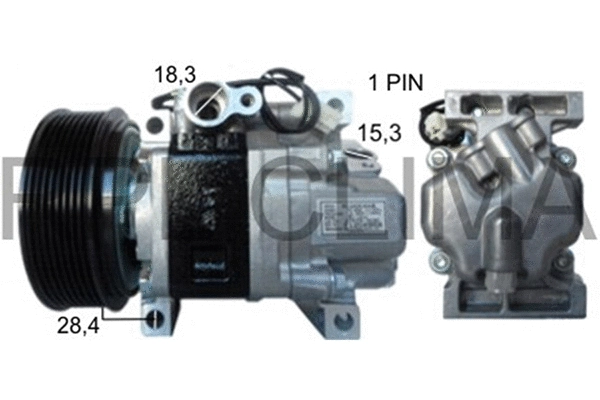 Compressor, air conditioning (APCOMZ0025)
