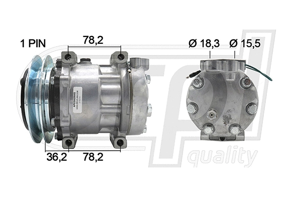 Compressor, air conditioning (APCOKO5002)