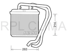 Heat Exchanger, interior heating (APCHIV1003)