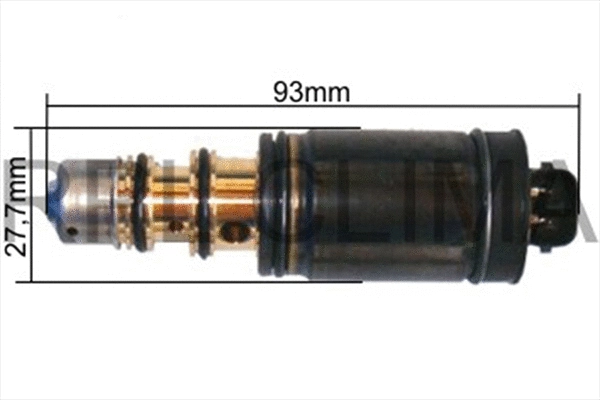 Control Valve, air conditioning compressor (APVPND1019)