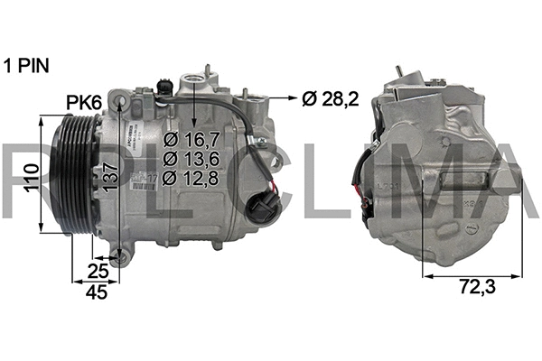 Compressor, air conditioning (APCOMB0028)