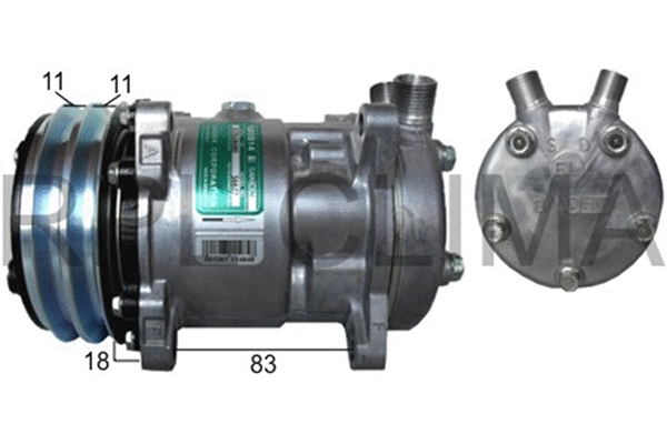 Compressor, air conditioning (APCOSD0570)