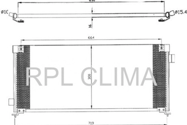 Condenser, air conditioning (APCDSR0007)