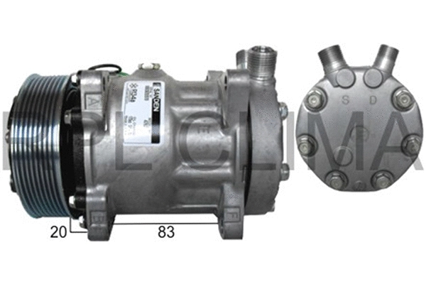 Compressor, air conditioning (APCOSD0733)