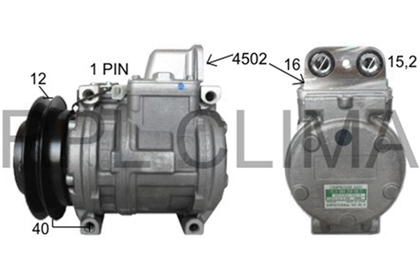 Compressor, air conditioning (APCOMB5026)