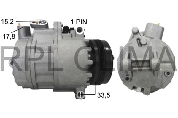 Compressor, air conditioning (APCOBW5067)