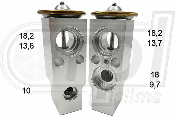 Injector Nozzle, expansion valve (APVXFT0003)