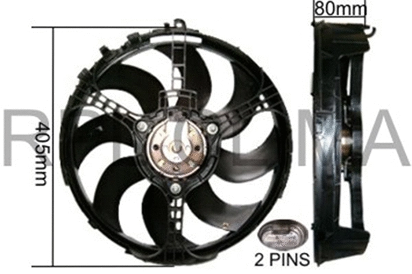 Fan, engine cooling (APELFT0024)