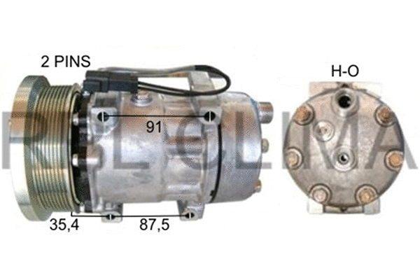 Compressor, air conditioning (APCOCT5006)