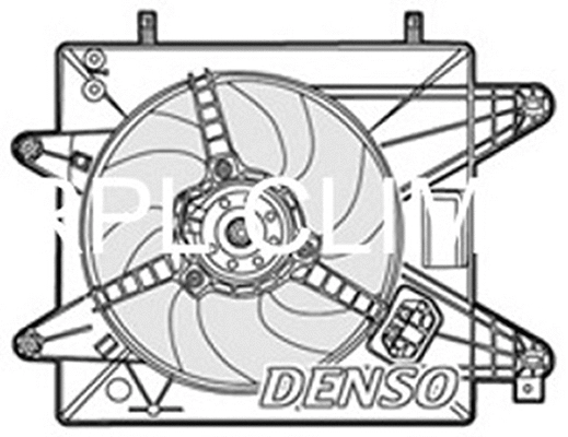 Fan, engine cooling (APELFT0044)